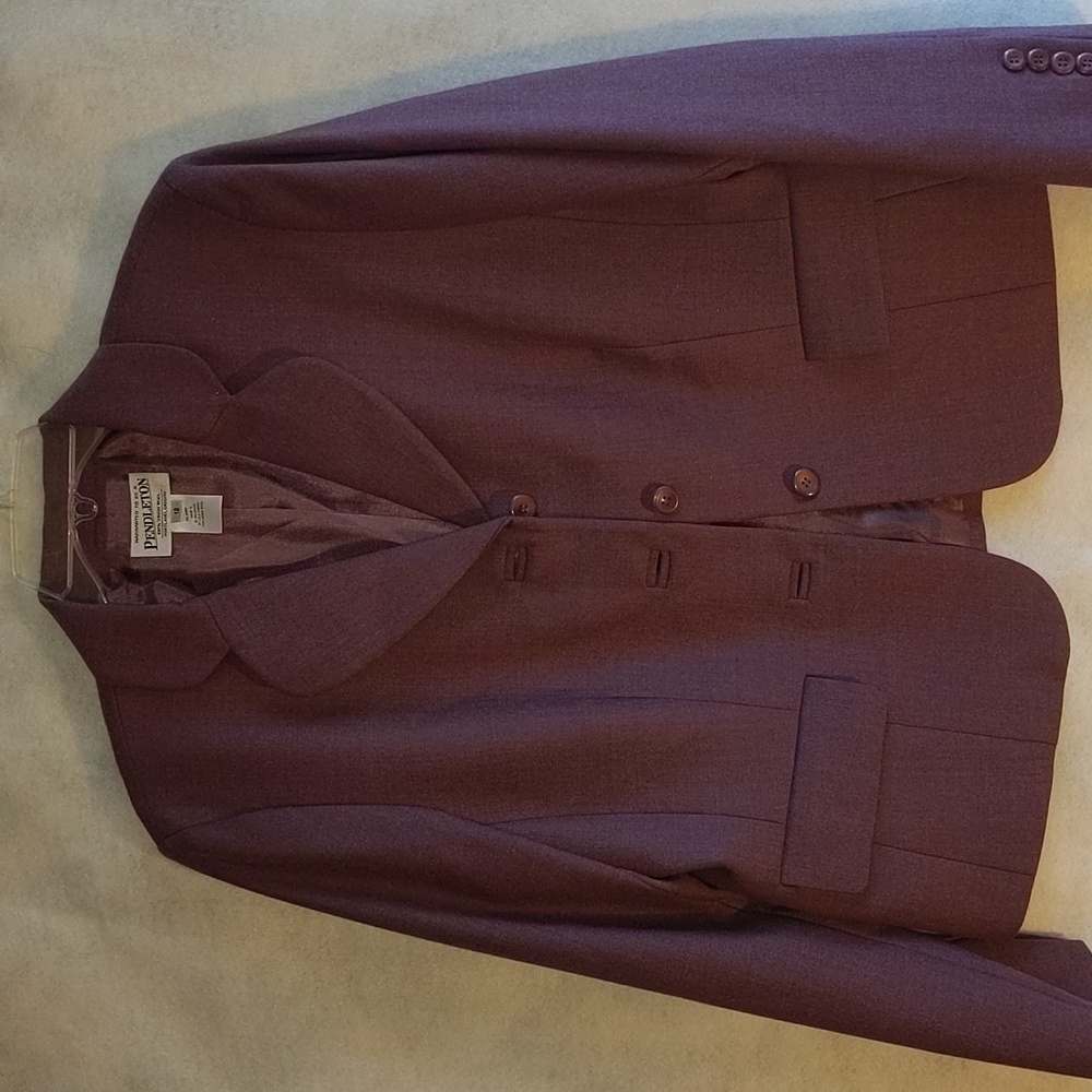 Pendleton lavender blazer